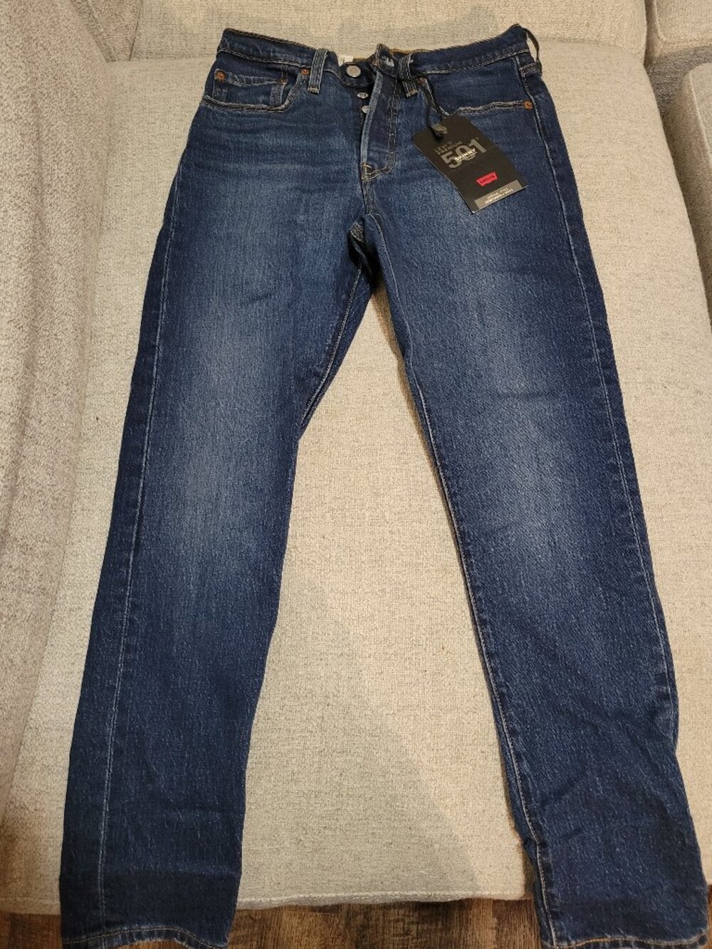 Levi's 501 High Rise Skinny Jeans